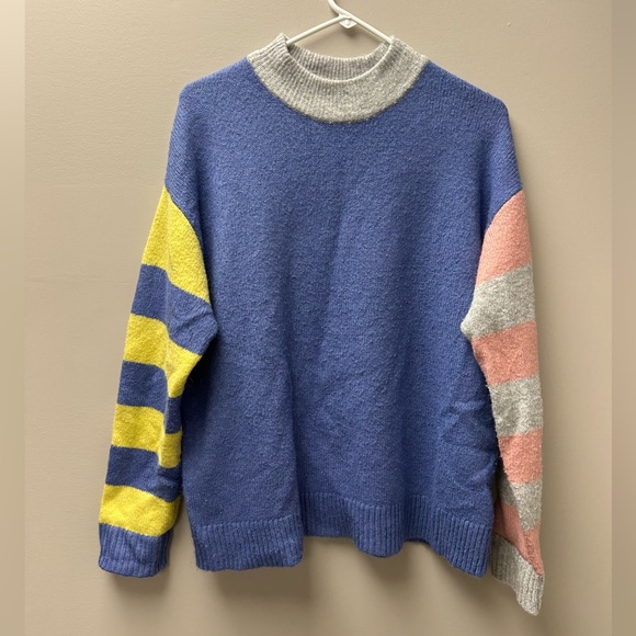 Reitmans Sweaters - Reitman’s Women’s Colour Blocking Knit Sweater